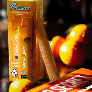 pressure disposable | agent orange sativa