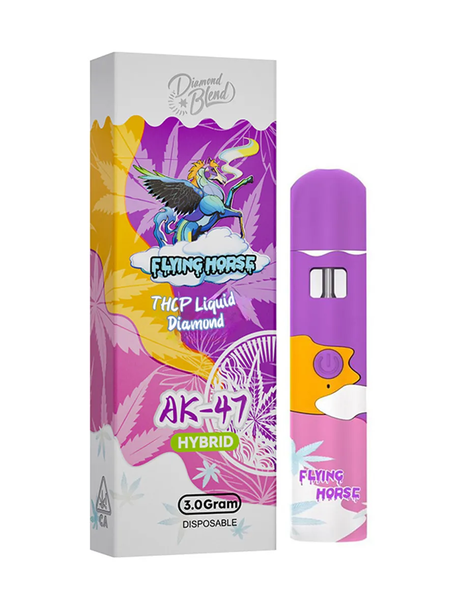 AK-47 Flying Horse THC-P Liquid Diamond Disposable 3G