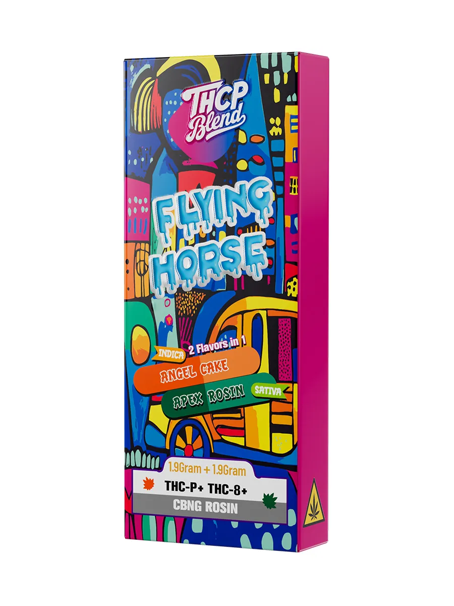 Angel Cake | Apex Rosin Flying Horse THCP 2in1 Disposable 3.8G - Image 2