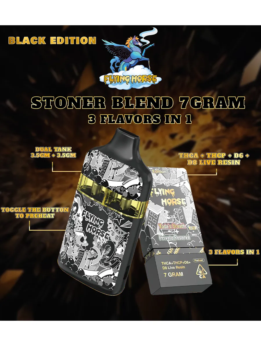 AK-47 | P CRUSH Flying Horse Stoner Blend Black Edition Disposable 7G - Image 2