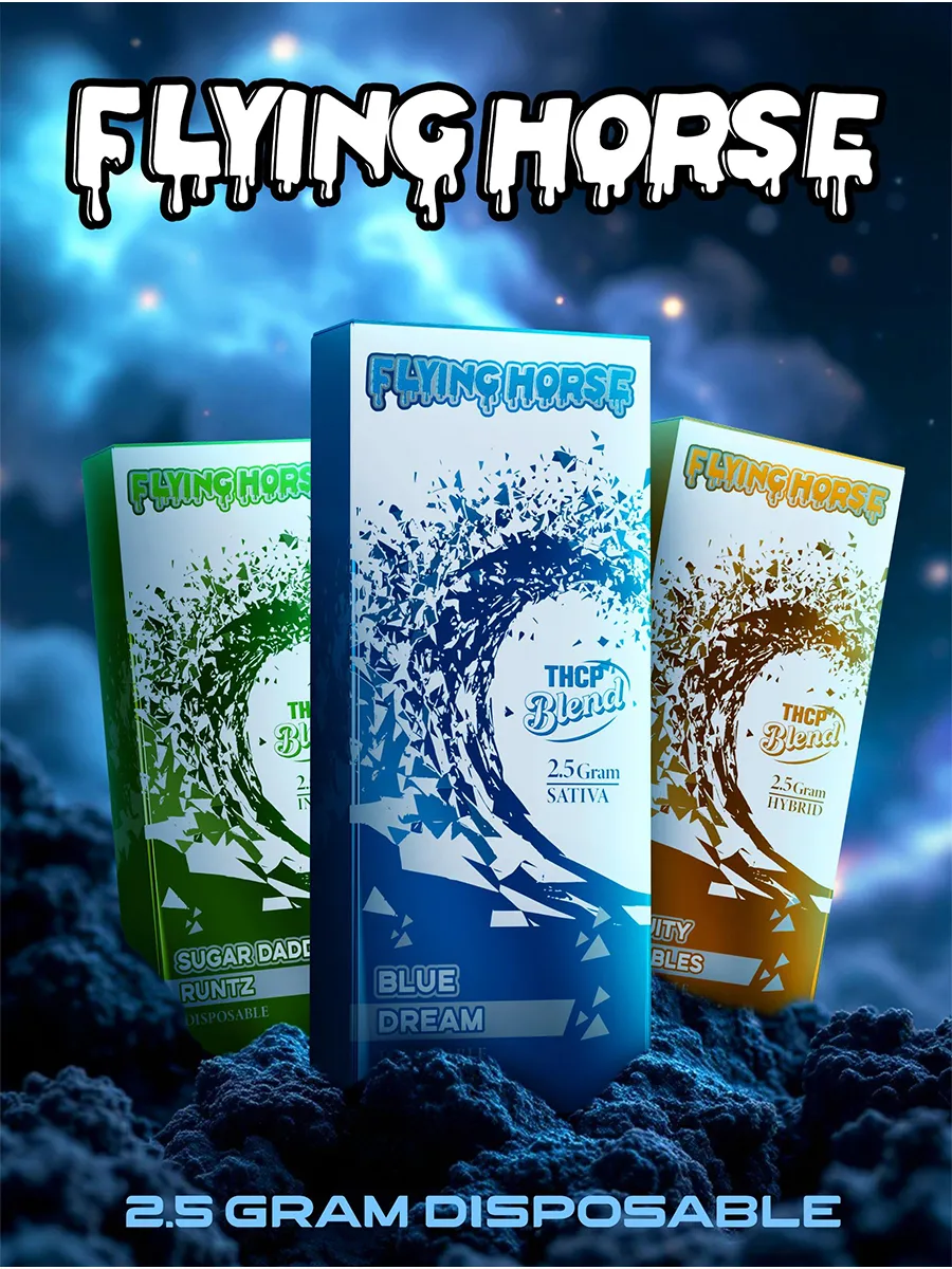 Blue Dream Flying Horse THCP Blend Disposable 2.5G - Image 2
