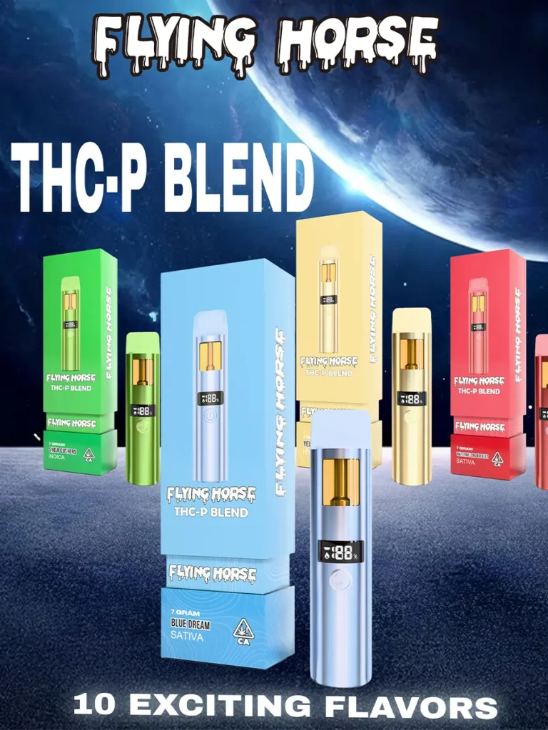 Blue Dream Flying Horse THCP Blend Disposable 7G - Image 3