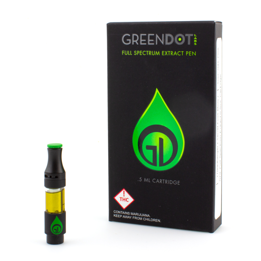 Green Dot Labs – Black Label Live Resin Cartridge – Reba Jam 500mg