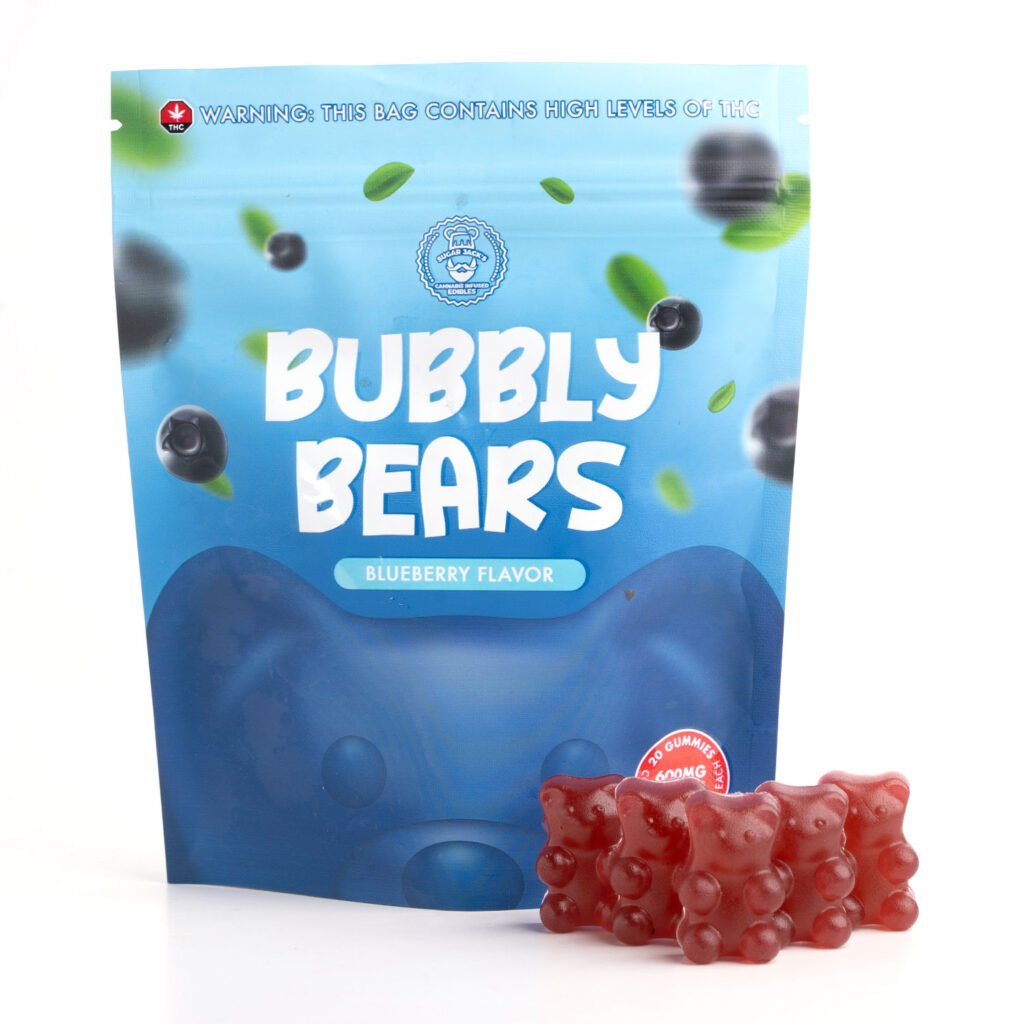 600mg THC Gummy Bears (Sugar Jacks) - Image 4