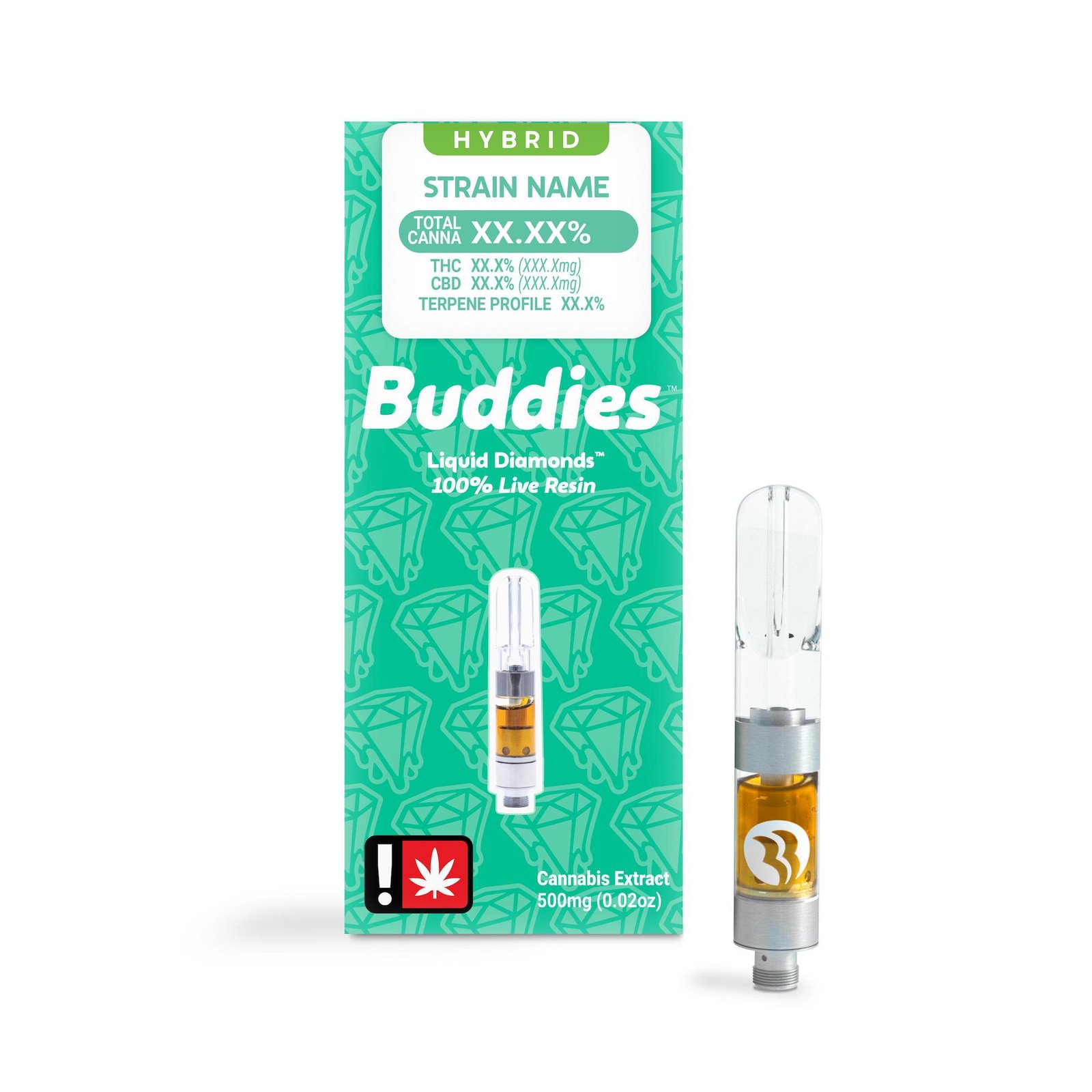 Buddies – Vulcan Fuel Live Resin Cartridge 1g