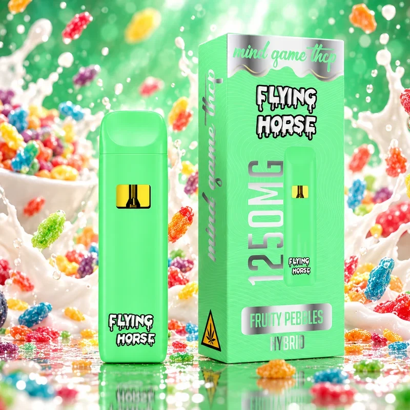 FRUITY PEBBLES — HYBRID THCP 1250MG flying horse