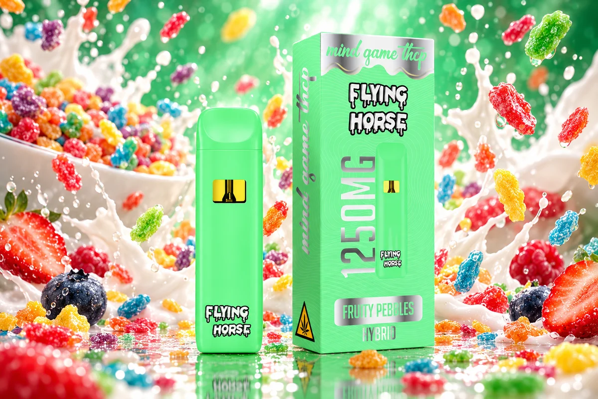 FRUITY PEBBLES — HYBRID THCP 1250MG flying horse