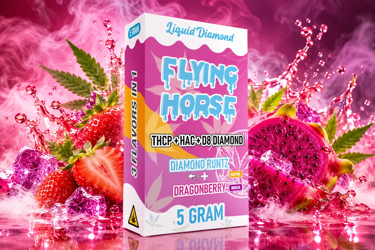 DIAMOND RUNTZ + DRAGONBERRY 5g Flying horse carts