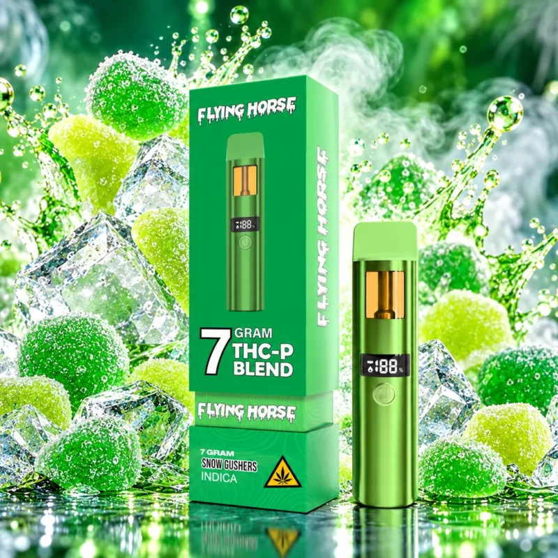 SNOW GUSHERS — INDICA THCP Blend Disposable 7g