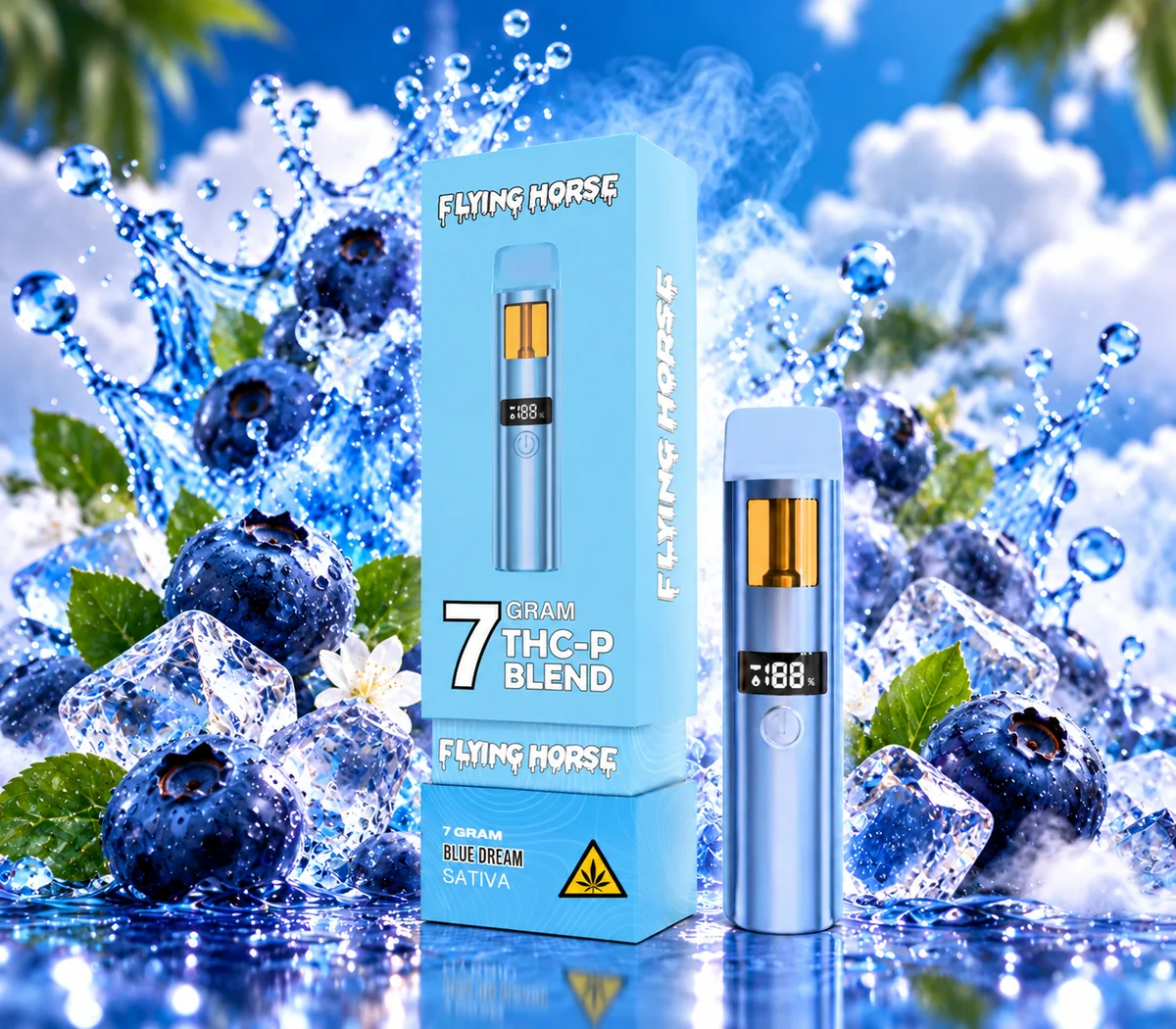 BLUE DREAM — SATIVA THCP Blend Disposable 7g