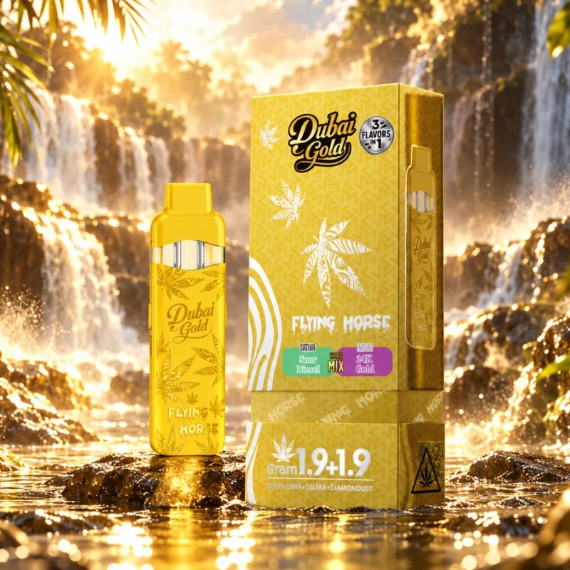 Sour Diesel + 24K Gold Dubai Gold 3.0G