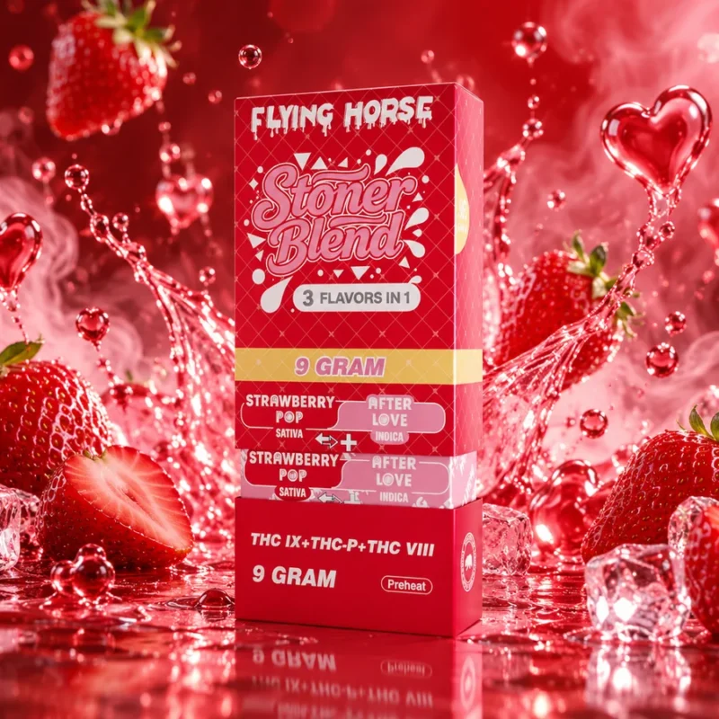 Strawberry Pop + After Love Stonner Blend 9G