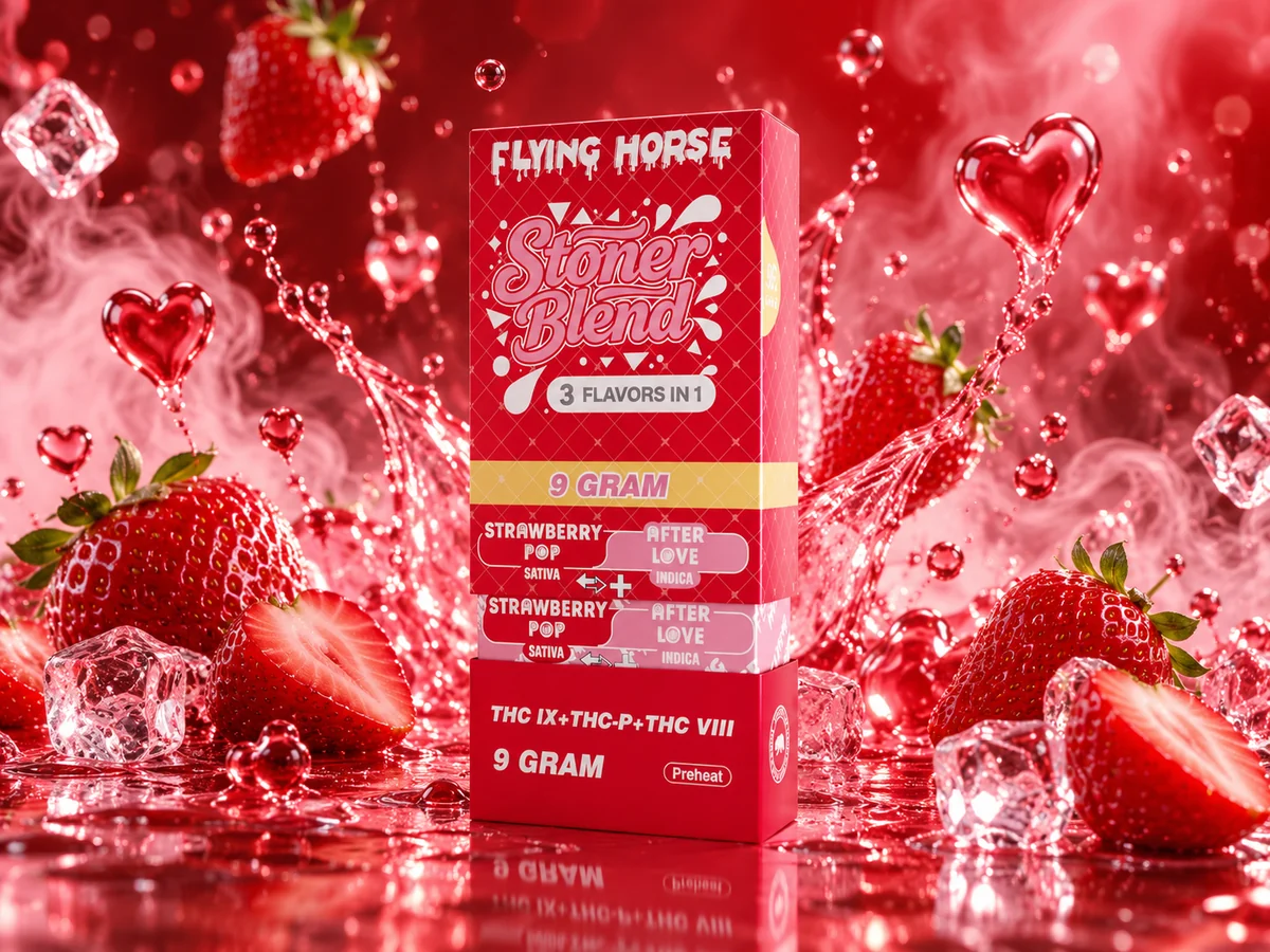 Strawberry Pop + After Love Stonner Blend 9G