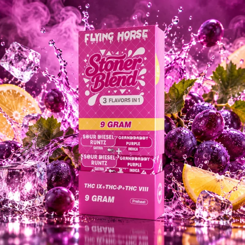 Sour Diesel Runtz + Granddaddy Purple Stonner Blend 9G