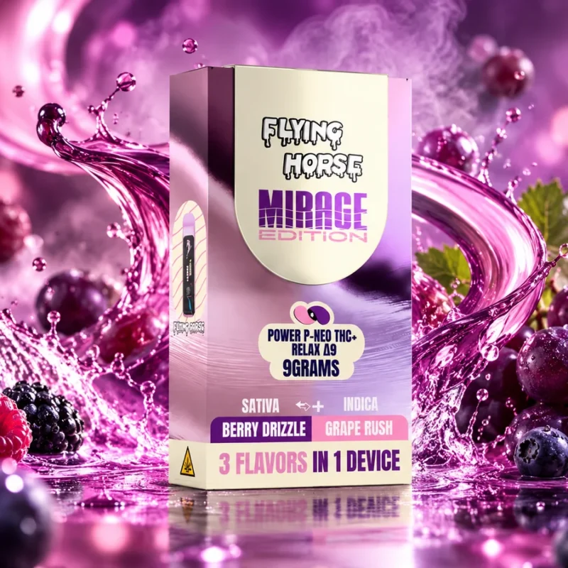 BERRY DRIZZLE + GRAPE CRUSH MIRAGE EDITION 9G