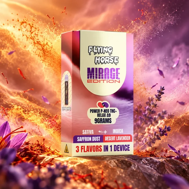 SAFFRON DUST + DESERT LAVENDER MIRAGE EDITION 9G
