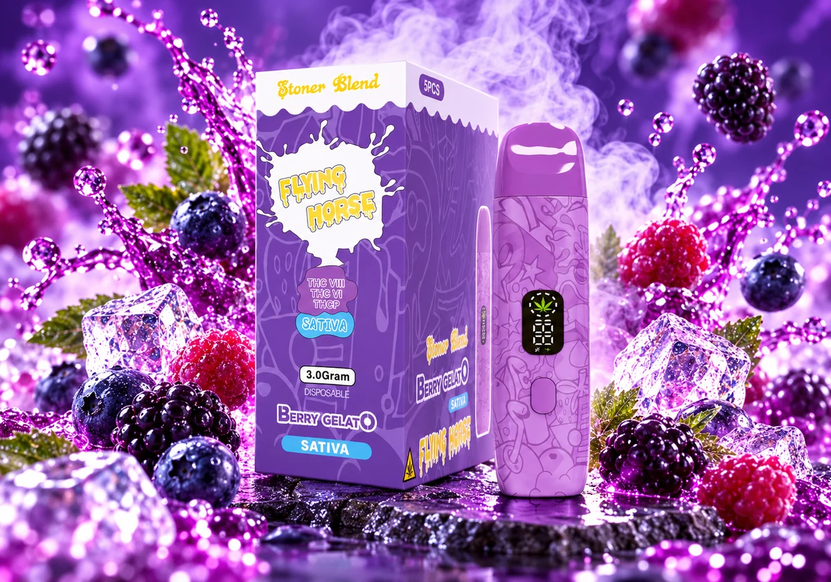 Berry Gelato — Sativa STONER BLEND 3GM