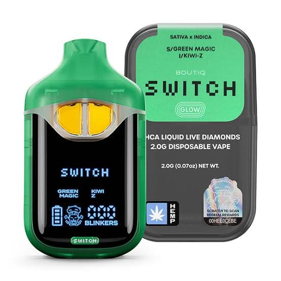 Boutiq Switch V4 Glow Green Magic x Kiwi Z